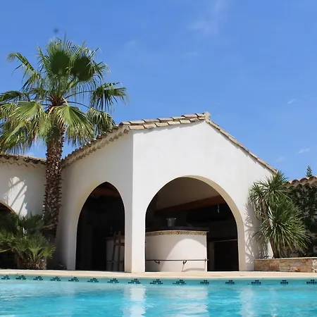 Villa Mediterranea Clim, Piscine, Cuisine D'ete Perols